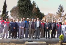 گزارش تصویری از آئیین درختکاری و تقدیر ازهمکاران فضای سبز دانشگاه
